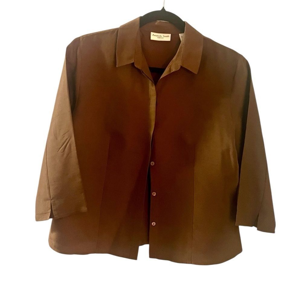 Amanda Smith Silk Blouse